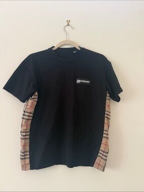 Burberry Cotton Black Tee